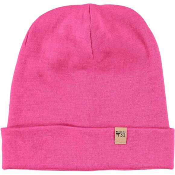 100% Merino Wool Ridge Cuff Beanie - Unisex Warm Winter Hat